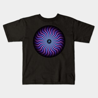 Shiva Om | visionary art mandala Kids T-Shirt